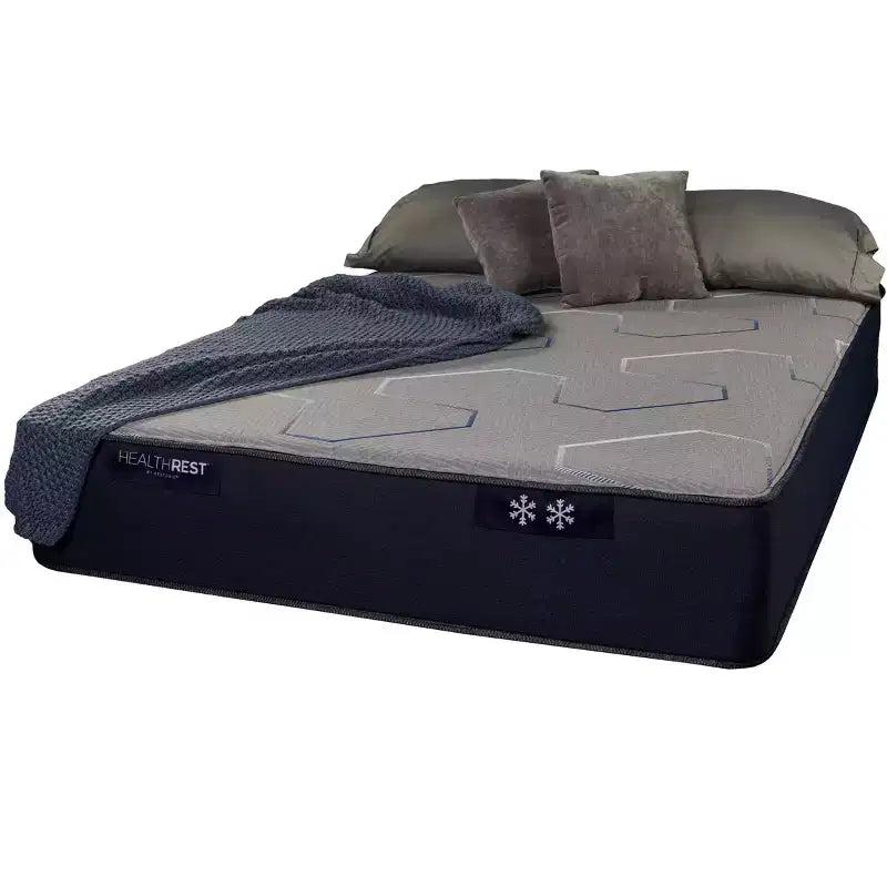 Materasso ibrido in memory foam con gel rinfrescante, 12", 1-2 persone, bianco