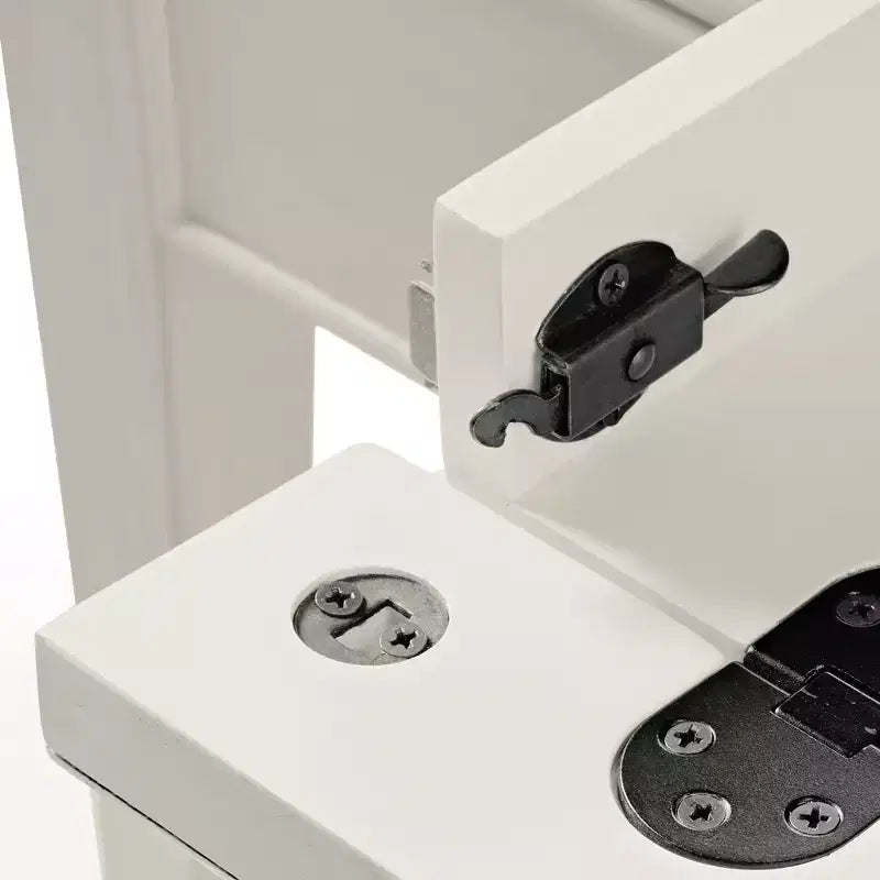 Scrivania marrone anticata da 55" – 1 Persona