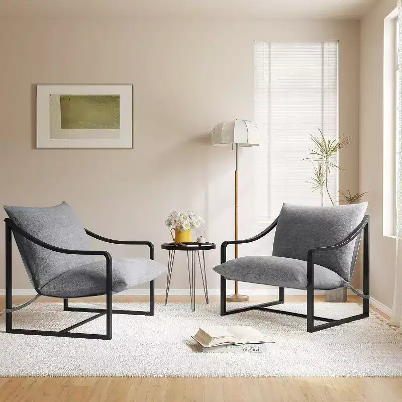 Acekool Poltrona Lounge Compatta - Versatile Seduta Singola con Cuscino per Salotto, Studio o Veranda (Disponibile in Diversi Colori)