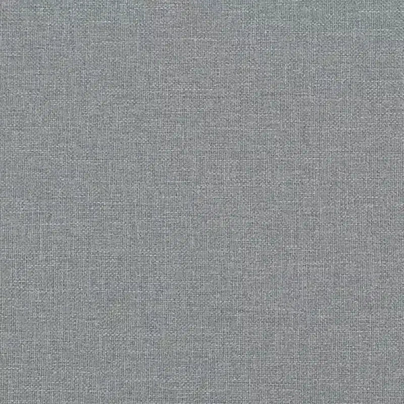 Poltrona reclinabile manuale in tessuto grigio chiaro, con sedile singolo