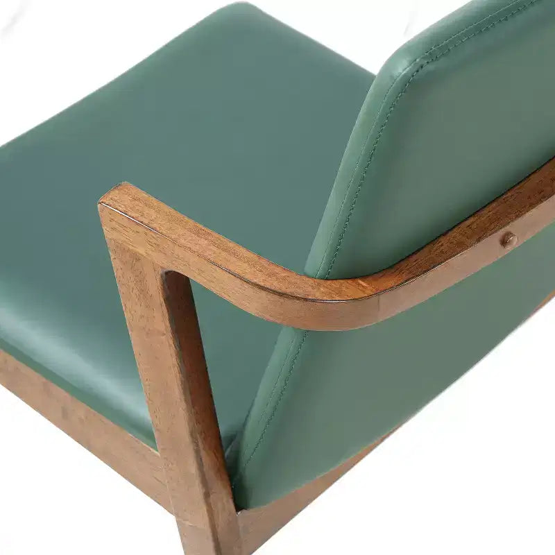 Sedie da pranzo moderne in similpelle noce e beige, set da 2