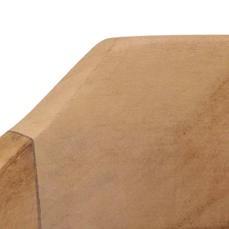 Poltrona d'accento in pelle intrecciata – Seduta singola, colori multipli