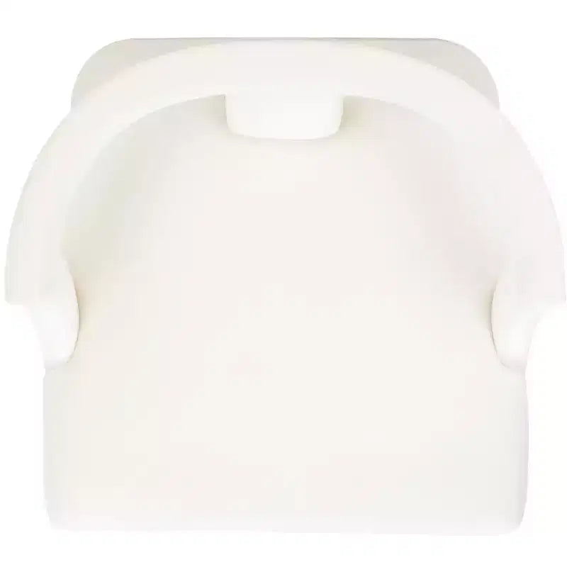 Poltrona senza braccioli color crema, 1 posto