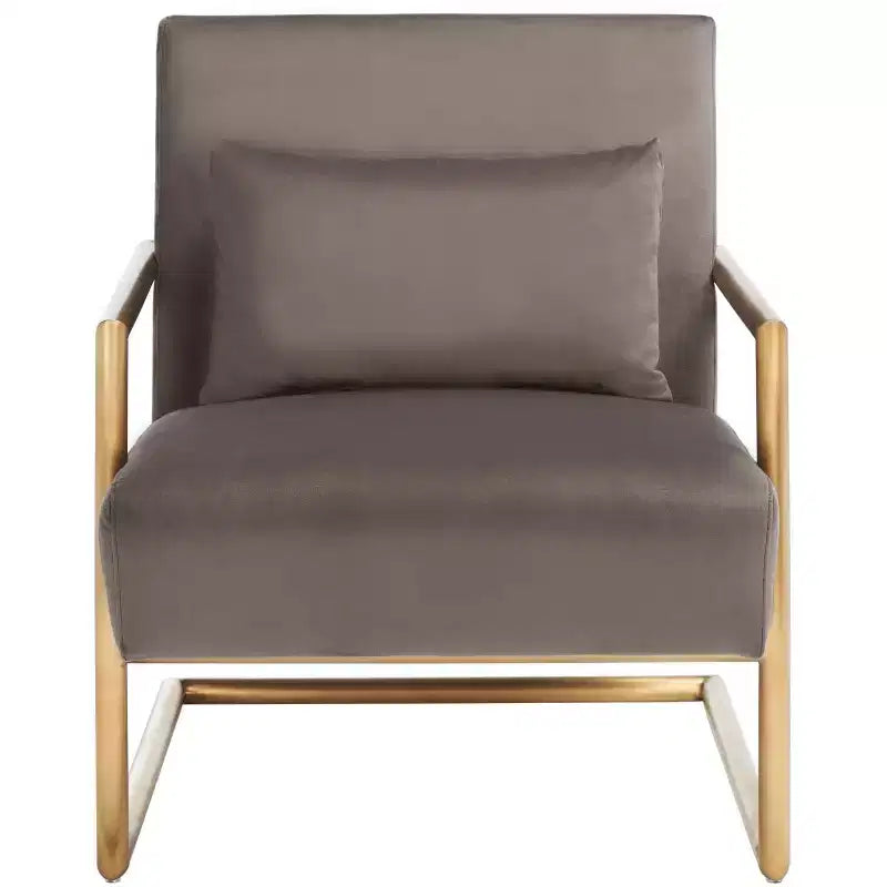 Konomi Arm Chair - ACH5204A - Dark Taupe - Safavieh