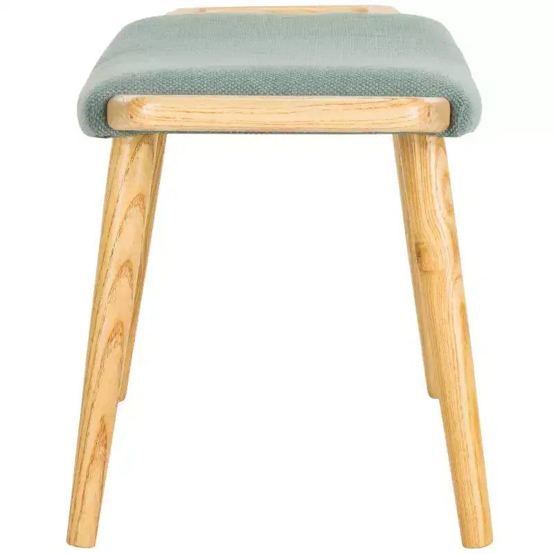 Sgabello d'accento imbottito Beige/Blu, Posti 1
