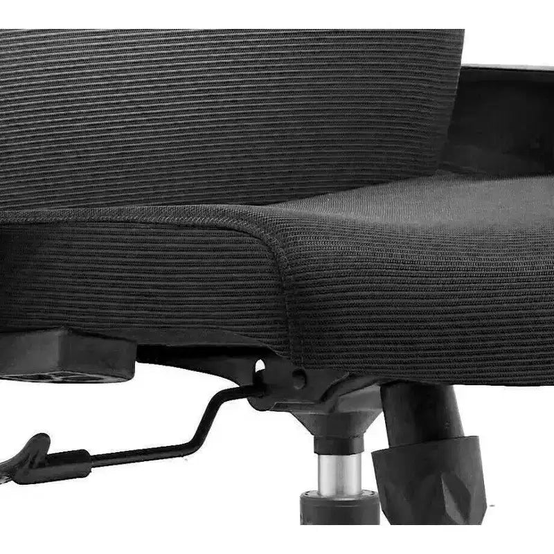 Sedia da ufficio ergonomica in rete, monoposto, girevole e inclinabile